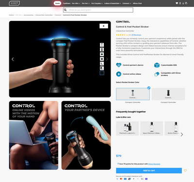 Control & Feel Pocket Stroker