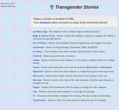 Nifty Transgender Sex